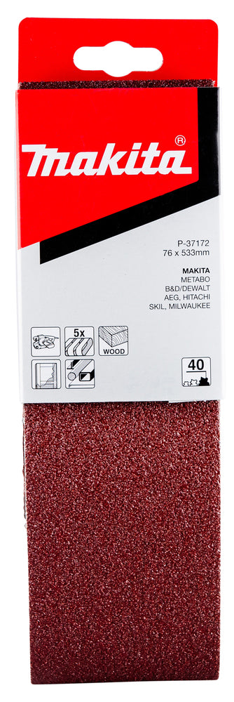 Schleifband K40 5stk