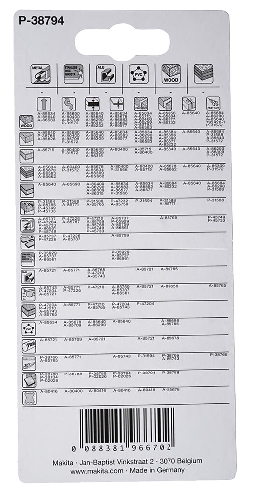 Stichsägeblatt 3stk