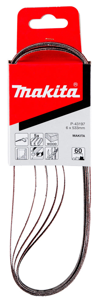 Schleifband K60-5stk Universal
