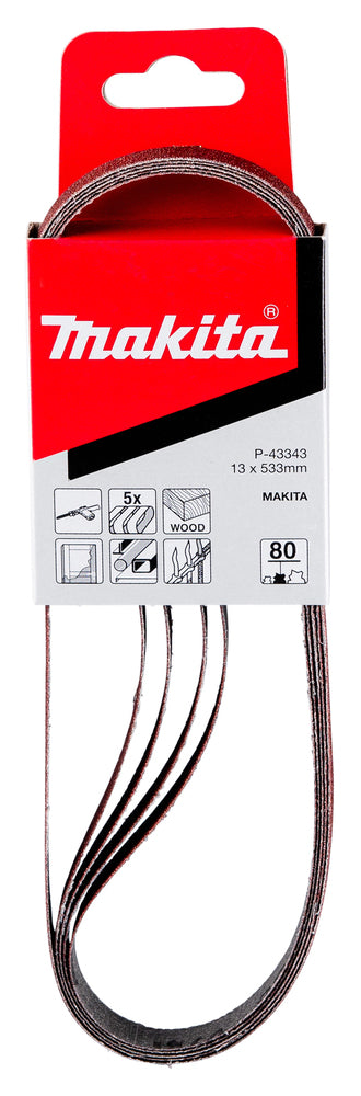 Schleifband K80-5stk Universal