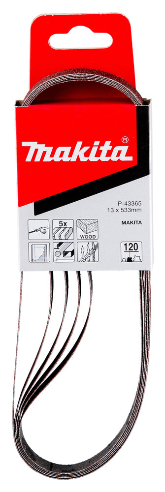 Schleifband K120-5stk Universal