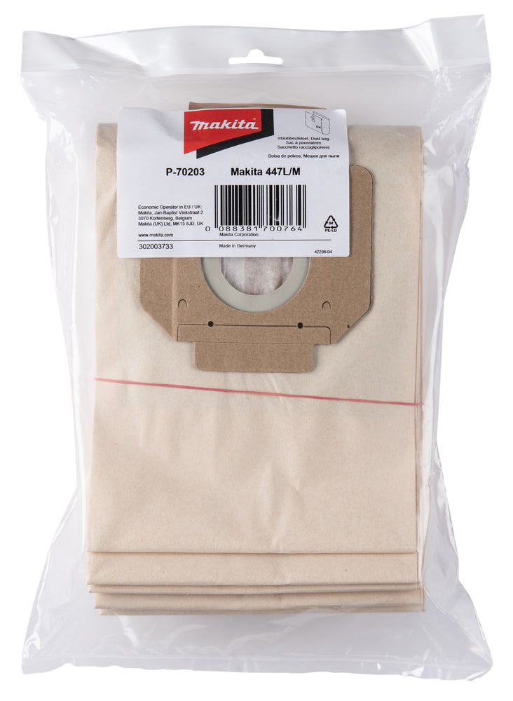 Staubsack Papier 5stk