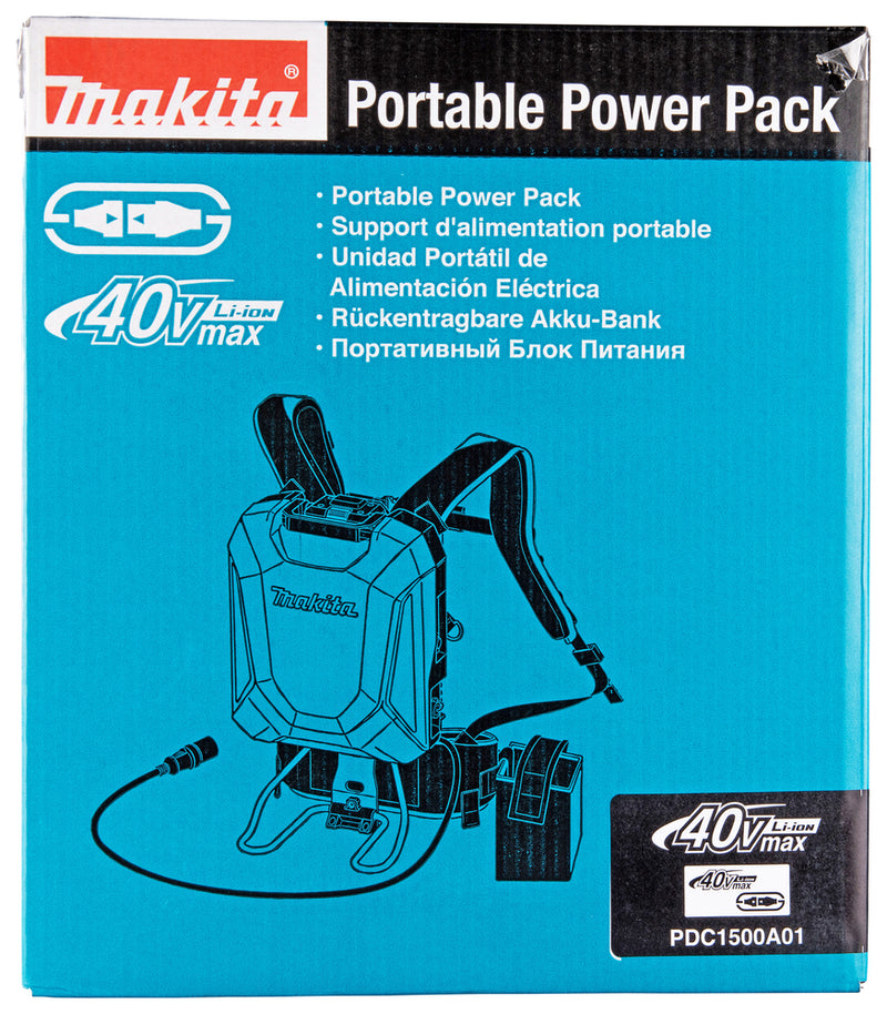 Rücktragbarer Akku 2x18V oder 40V '43,55 Ah / 1'567 Wh