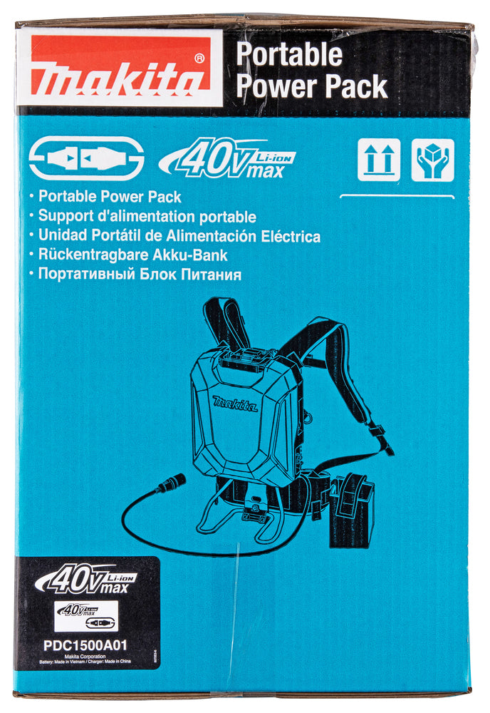 Rücktragbarer Akku 2x18V oder 40V '43,55 Ah / 1'567 Wh