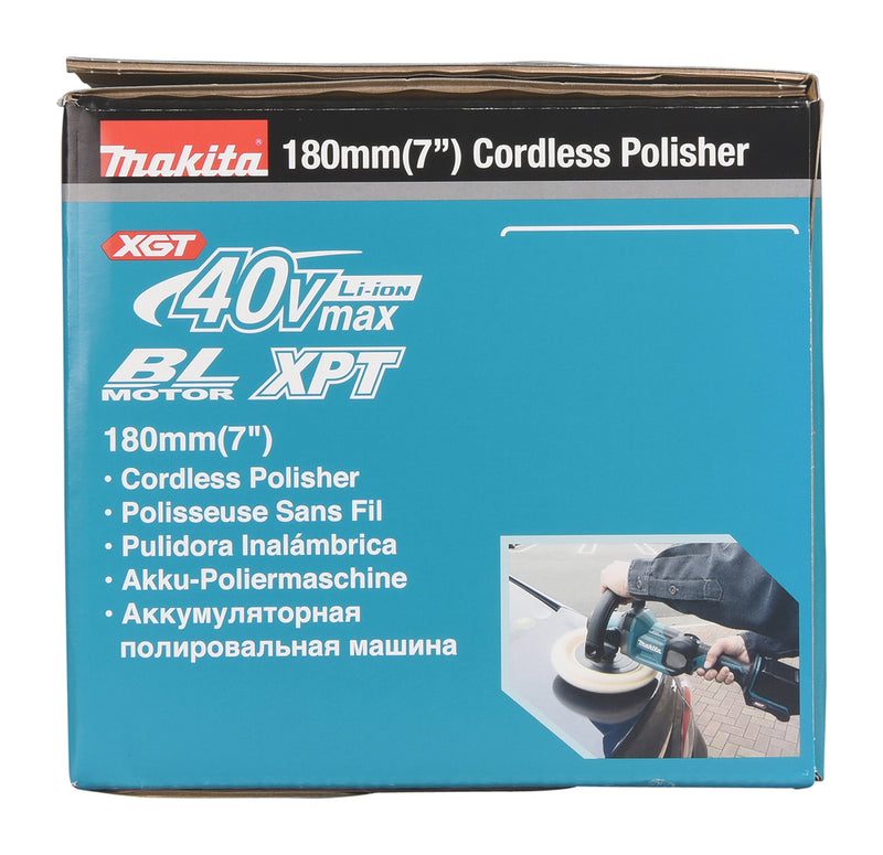 Akku Poliermaschine 180mm 40vmax