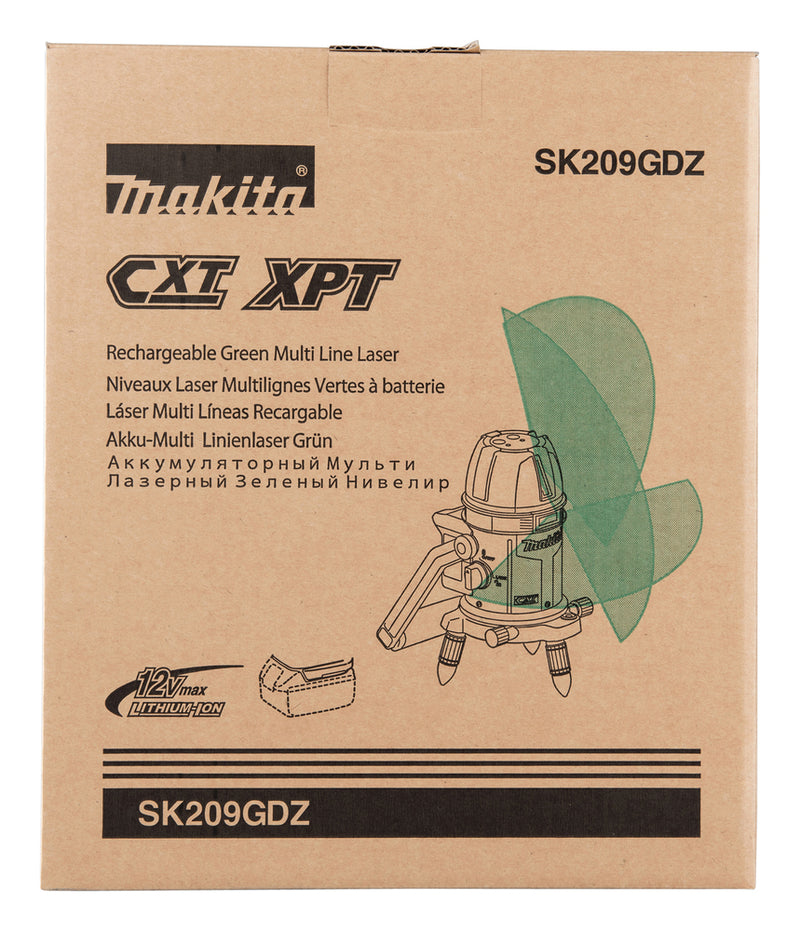 Grüne Laser Vertikal+Horizontal 10.8/12V – 10.8/12