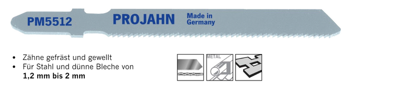 Stichsägeblätter für Metall