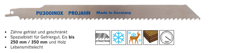 Säbelsägeblätter für diverse Materialien