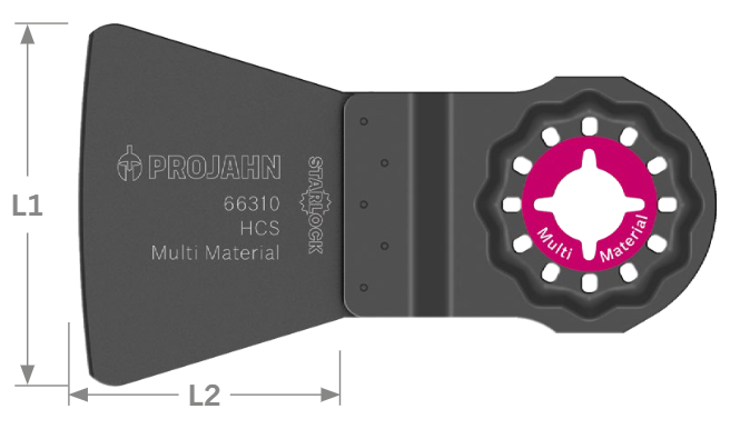 Sägeblätter für Oszillierer (STARLOCK)