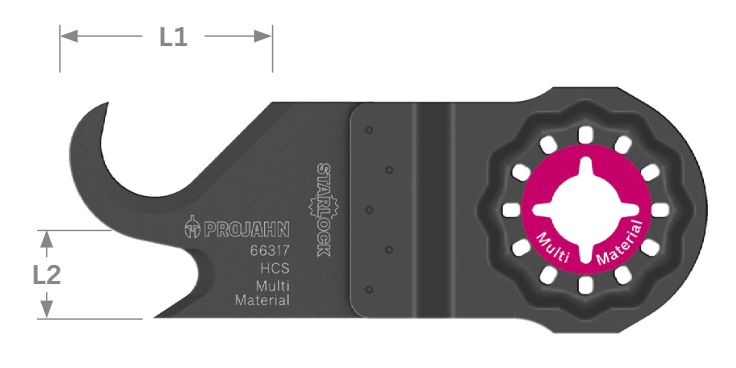 Sägeblätter für Oszillierer (STARLOCK)