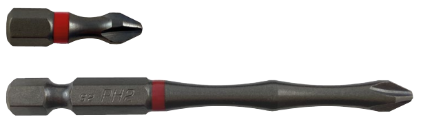 IMPACT Bit für Kreuzschlitz-Schrauben PH 1/4"