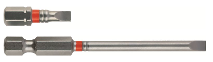 COLOR Bit für Schlitz Schrauben 1/4"