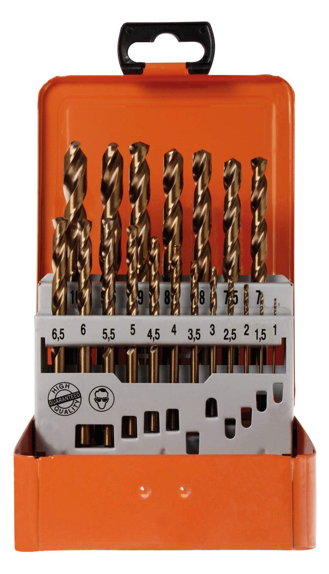 Spiralbohrer HSS-Co 5% ECO Kassette 1-10mm