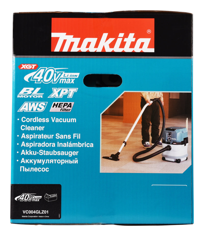 Akku-Staubsauger XGT ® – 40Vmax • 23 kPa • 15 L • L