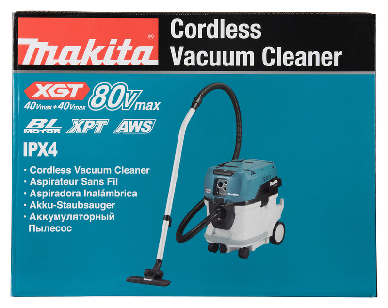 Akku-Staubsauger XGT® – 2x40V=80Vmax • 18 kPa • 40/30 L • Klasse M