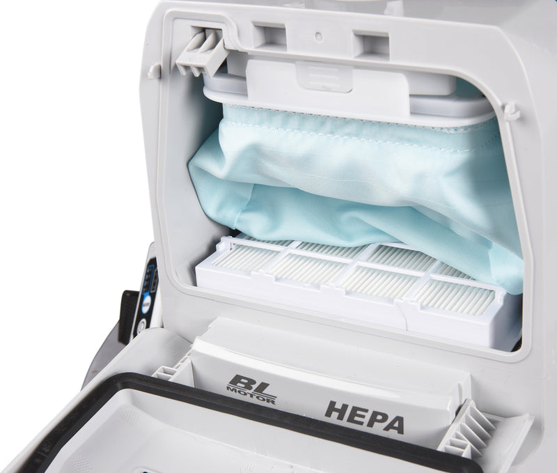 Akku-Rucksackstaubsauger XGT® – 40Vmax • 18 kPa • 2 L