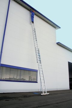 Sprossen-/ SeilzugLeiter, dreiteilig