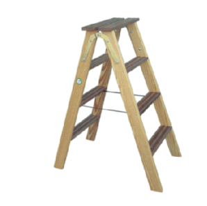 Holz - Stufenbockleiter
