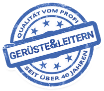 Stufenstehleiter (Massive Ausführung für Handwerk, Lager und Montagen) Beidseitig Begehbar. Gs und Tüv Geprüfte Ausführung, Stufenbelastung 150 Kg. Stufentiefe 80mm